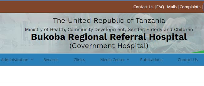 Jobs at Bukoba Regional Referral Hospital September 2025