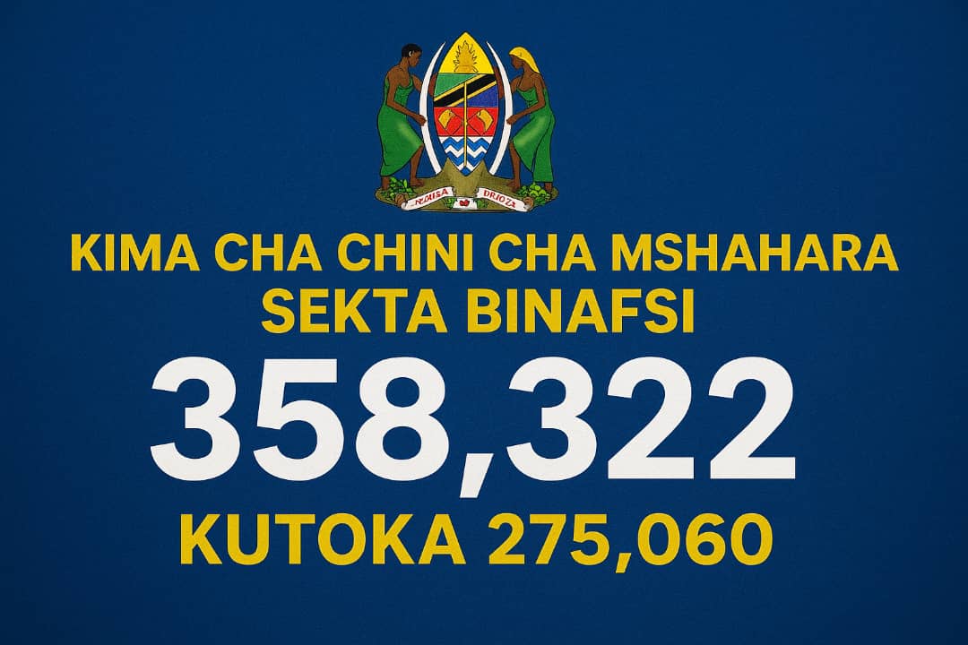 Viwango Vya Mshahara Private Sector 2025