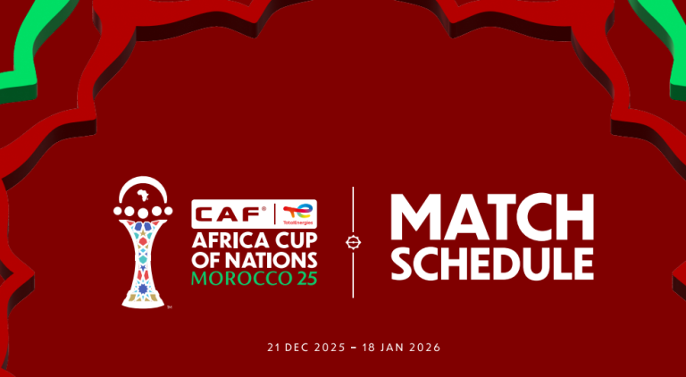 Ratiba ya Mechi za AFCON 2025 Hatua ya Makundi Morocco