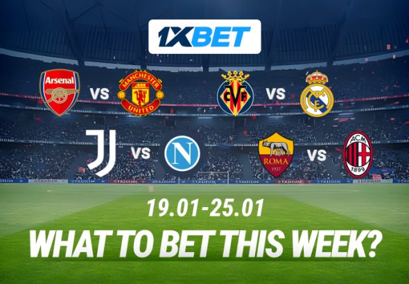 Ligi bora za Ulaya ziko moto: tumia wikendi ya soka isiyosahaulika ukitumia 1xBet!