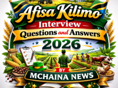 Afisa Kilimo Interview Questions and Answers 2026