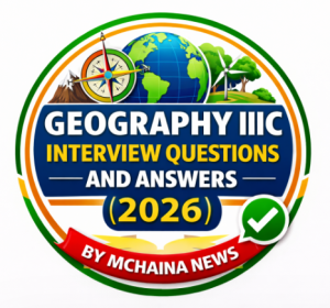 Geography IIIC Interview Questions and Answers 2026