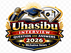 Uhasibu Interview Question and Answers 2026