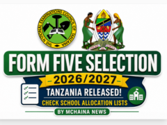 Majina ya waliochaguliwa Kujiunga Kidato Cha Tano 2026