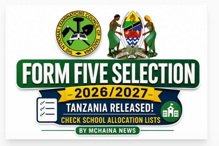 Form Five Selection 2026 TAMISEMI