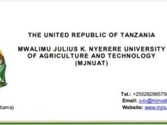Job Opportunities at Mwalimu Nyerere University of Agriculture and Technology – May 2026