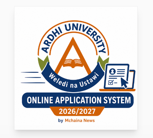ARDHI University Online Application System 2026/2027