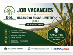 Job Vacancies at Bagamoyo Sugar Limited (BSL) – June 2026