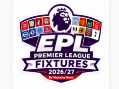 Ratiba ya EPL Premier League Fixtures 2026/27