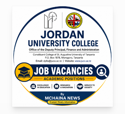 Jordan University College (JUCo) Job Vacancies June  2026