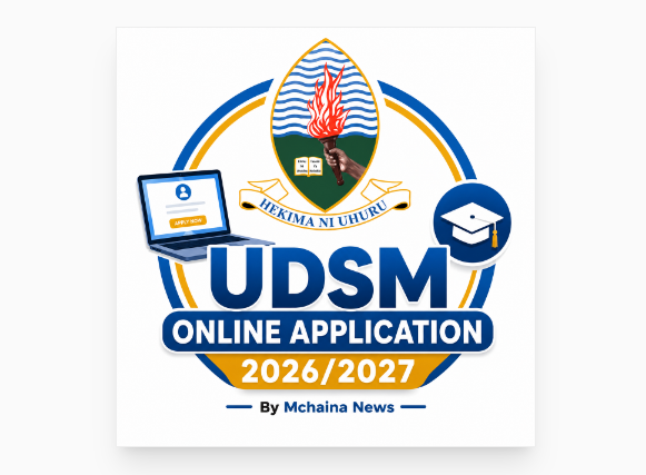 UDSM Online Application 2026/2027