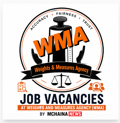 Volunterring Jobs at The Weights and Measures Agency (WMA) June 2026